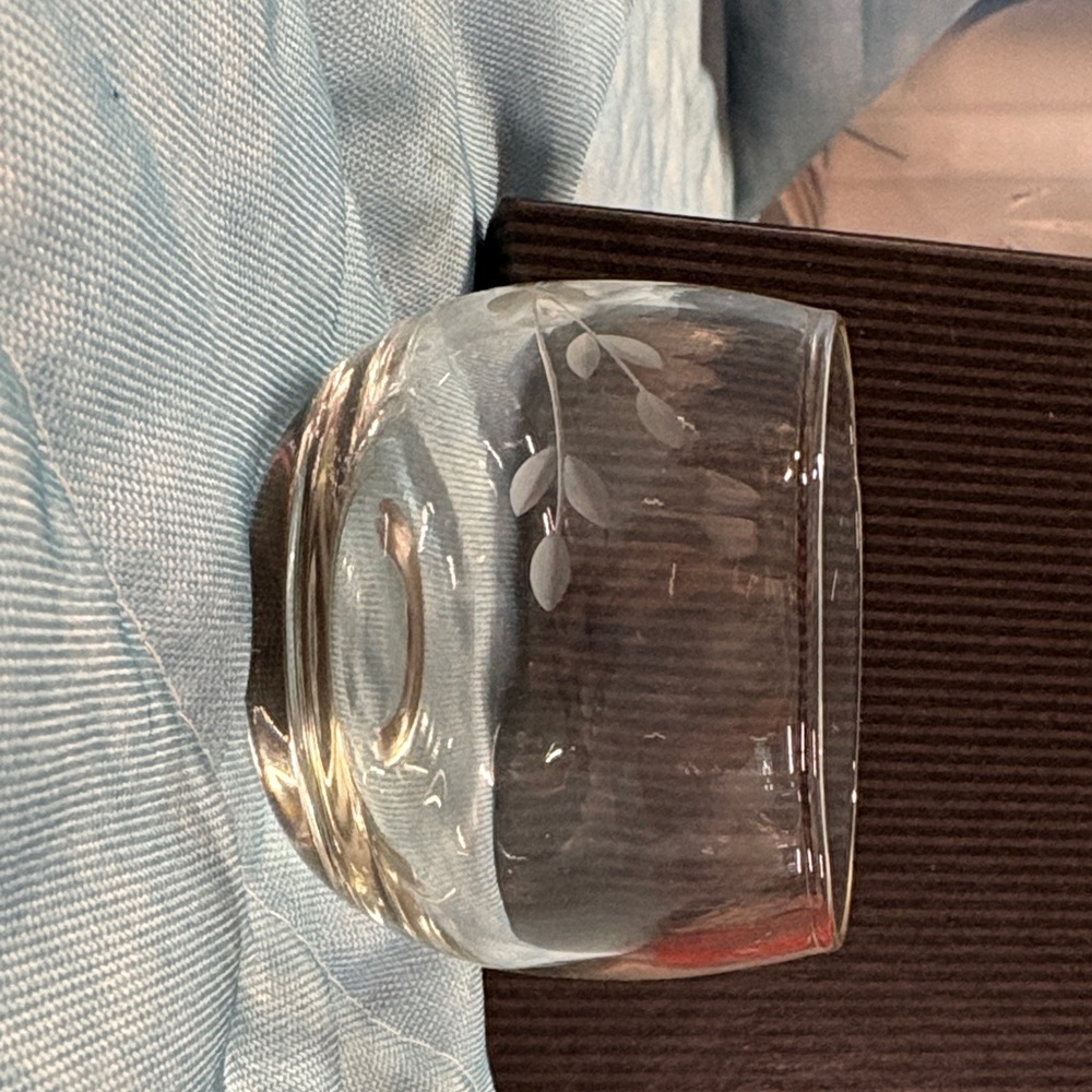 Princess House Clear Glass Cups